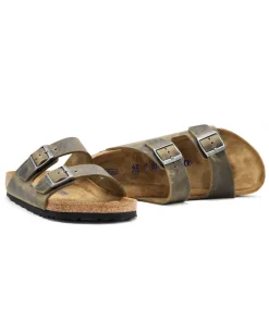 Birkenstock Arizona Sfb Cuir Gras