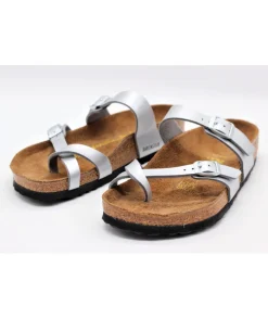 Birkenstock Mayari Birko-Flor Silver