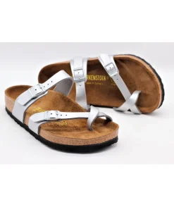 Birkenstock Mayari Birko-Flor Silver