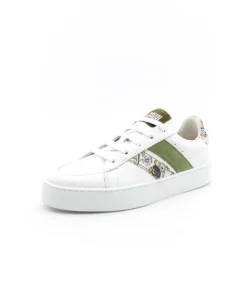 Caval High Slash Green Floral