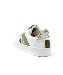 Caval High Slash Green Floral
