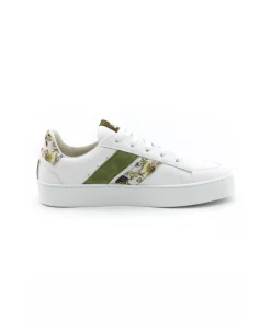 Caval High Slash Green Floral