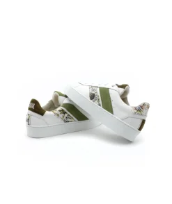 Caval High Slash Green Floral