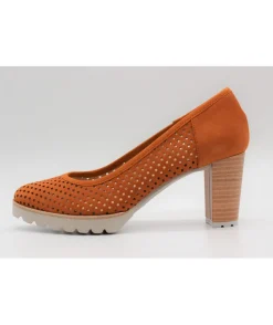 Gadea Escarpin 40574 Velours Curry