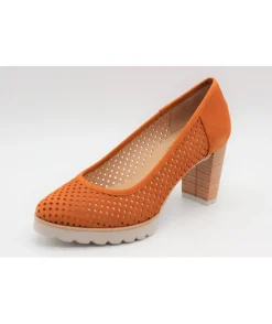 Gadea Escarpin 40574 Velours Curry