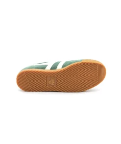 Gola Harrier Suede Evergreen Off White