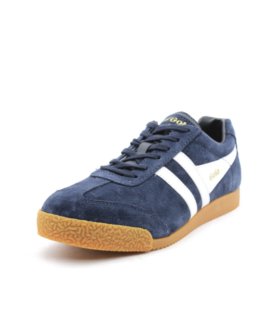 Gola Harrier Suede Navy White