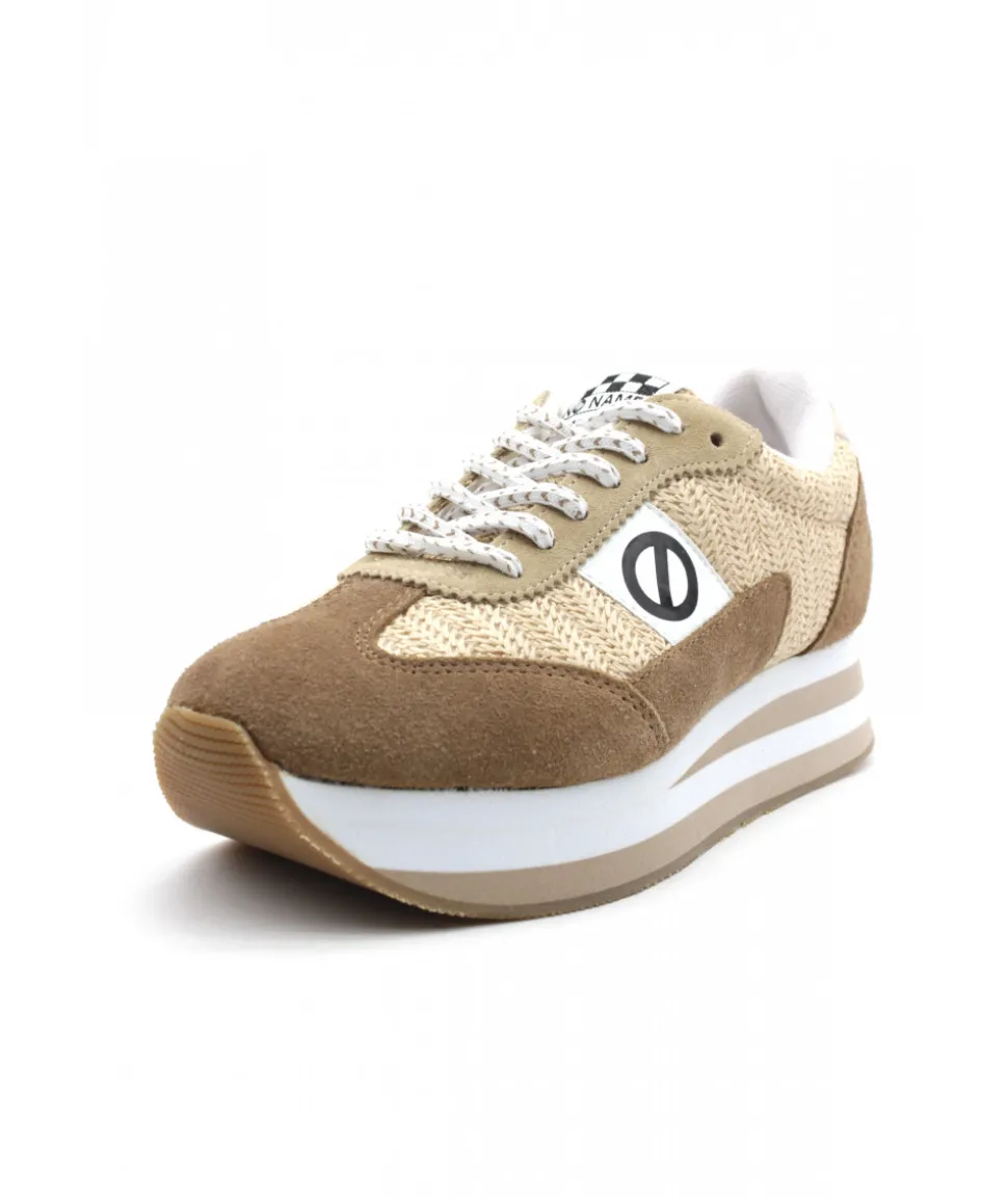 No Name Flex M Jogger Suede Gobi