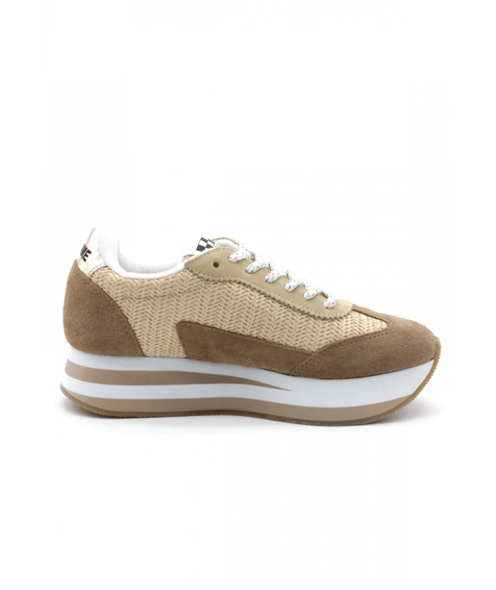 No Name Flex M Jogger Suede Gobi
