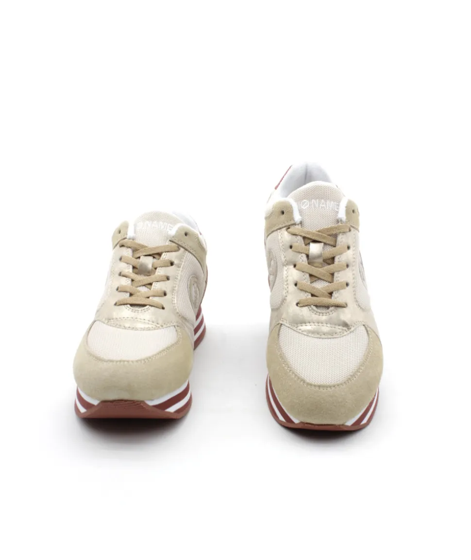 No Name Parko Jogger Nylon Suede